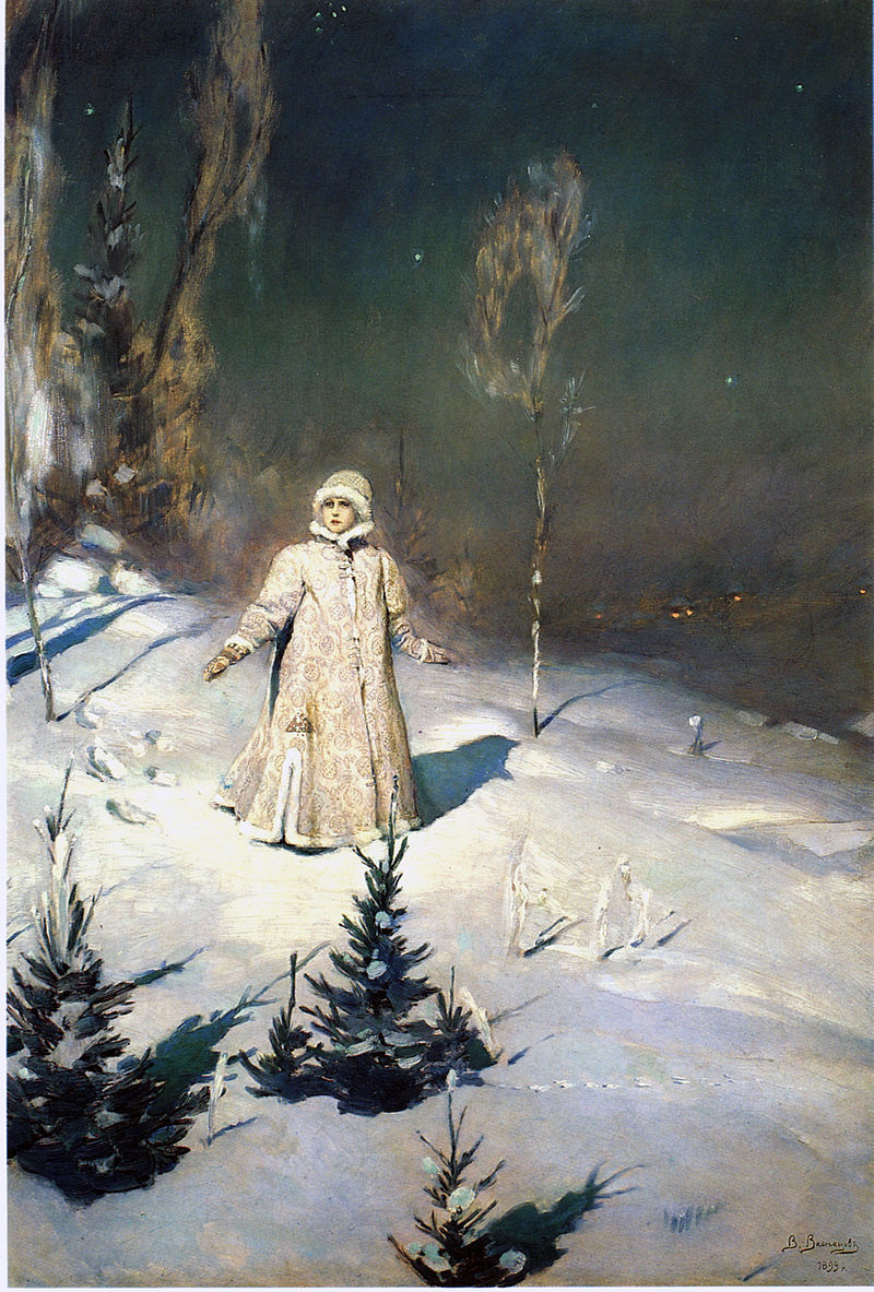 Картина Васнецова Снегурочка