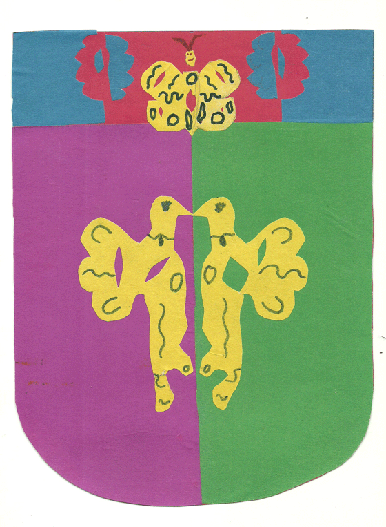 герб семьи - шаблон для школы