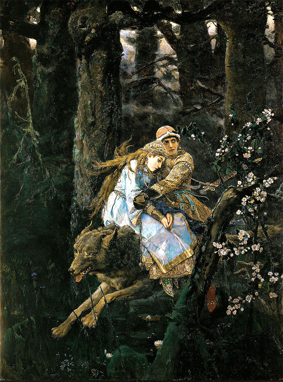 Сочинение по картине Иван-царевич на сером волке
